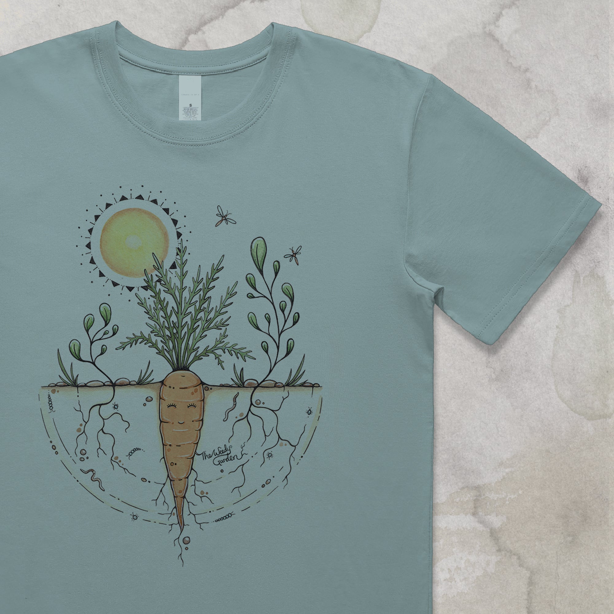 Organic Calming Carrot Seeds for Stress Relief - The Weedy Garden - Perfect for Home Gardening, Relaxation Therapy & DIY Herbal Remedies