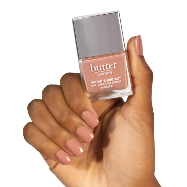 Butter London Patent Shine 10X Nail Lacquer - Mum's the Word - Long-Lasting High Gloss Nail Polish for Women - Perfect for Parties, Weddings & Special Occasions