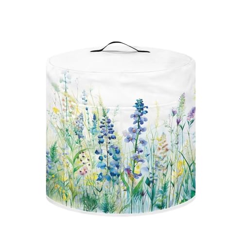 Blue Green Floral