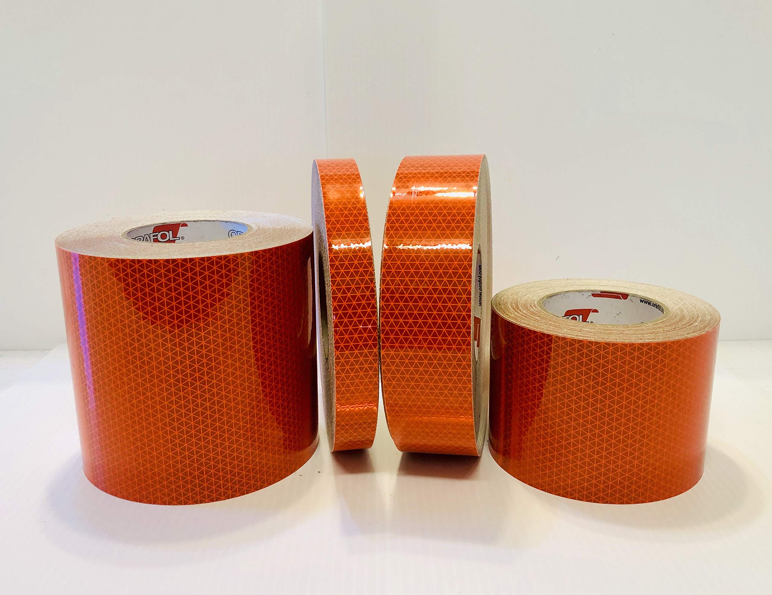 High-Visibility Oralite V98 Orange Reflective Tape - 1