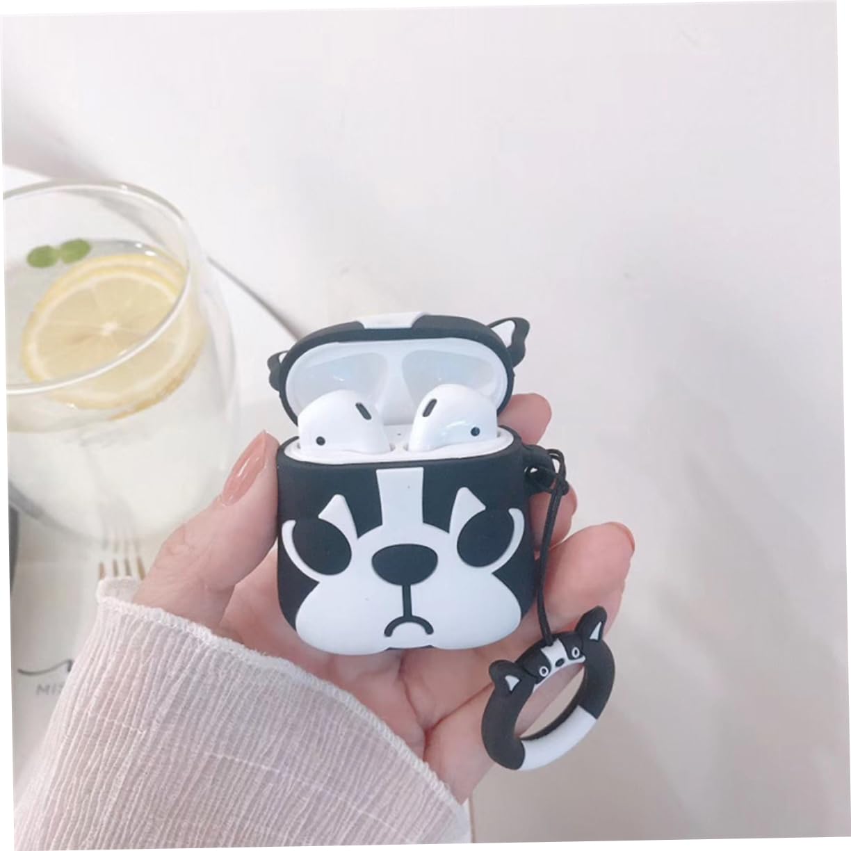 Yardenfun 1pc Silicone Earphone Cover Headset Case - Durable Earbuds Storage Box for AirPods & Wireless Headphones - Perfect for Travel, Gym & Daily Use