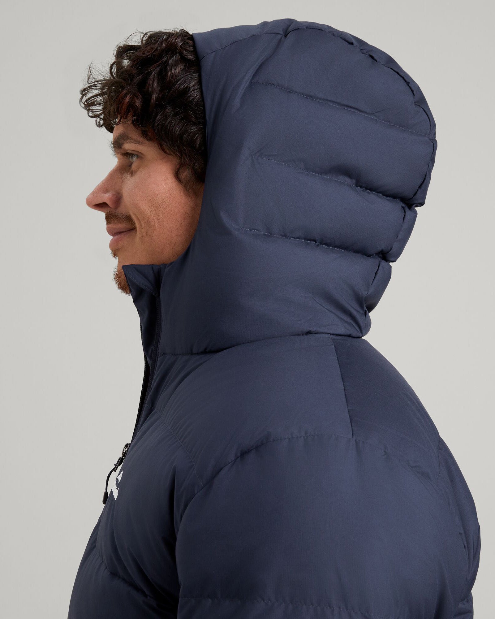 Men's Epiq Hooded Down Jacket - Waterproof Winter Coat for Outdoor Activities | Midnight Navy | Warm Puffer Jacket for Hiking, Camping & Cold Weather