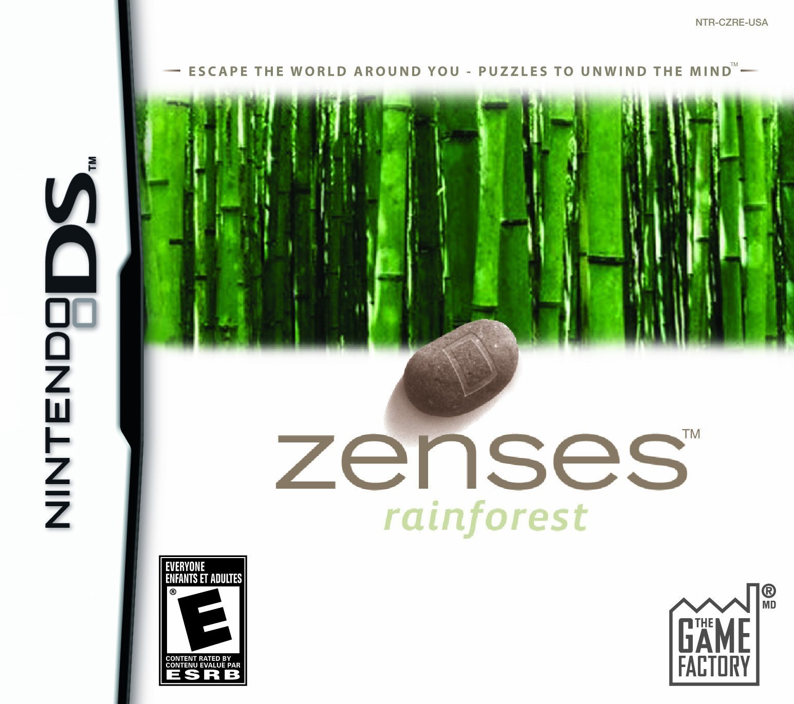 Zenses: Rainforest Edition - Nintendo DS Game | Relaxing Puzzle & Nature Sounds for Stress Relief | Perfect for Travel & Home Entertainment