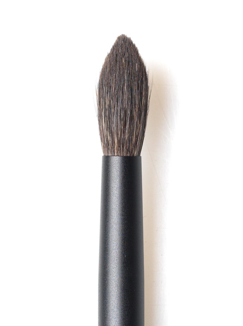 Jacqueline Kalab Smokey Eyeshadow Blending Brush - Professional Smolder Brush for Perfect Eye Makeup, 4.9in Self Makeup Tool (Great for Night Out, Date Night & Special Occasions)