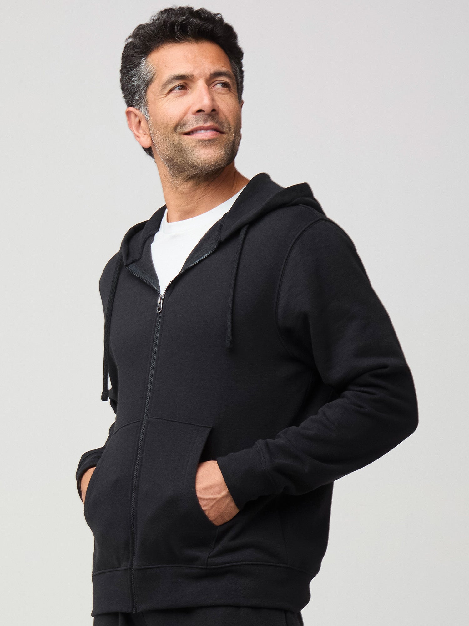 2 Pack Zip Up Hoodie for Men - Black & Dark Navy Pullover Sweatshirt | Casual Wear, Gym, Outdoor Activities