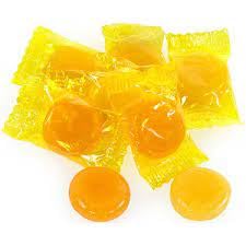 Smarty Stop Butterscotch Hard Candy Discs - Individually Wrapped Bulk 2lb Bag - Perfect for Party Favors, Office Treats & Halloween Candy