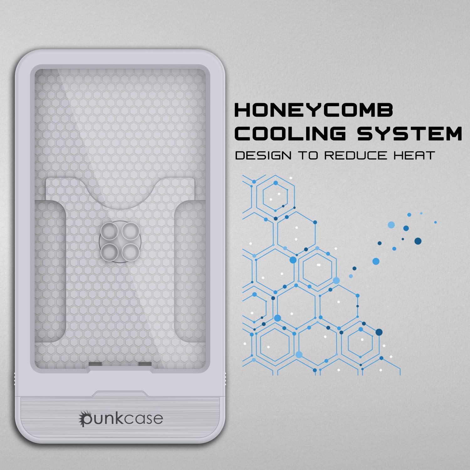 **PunkCase Universal Waterproof Shower Phone Holder - Full Touch Screen Control for All Phones Up to 6.7