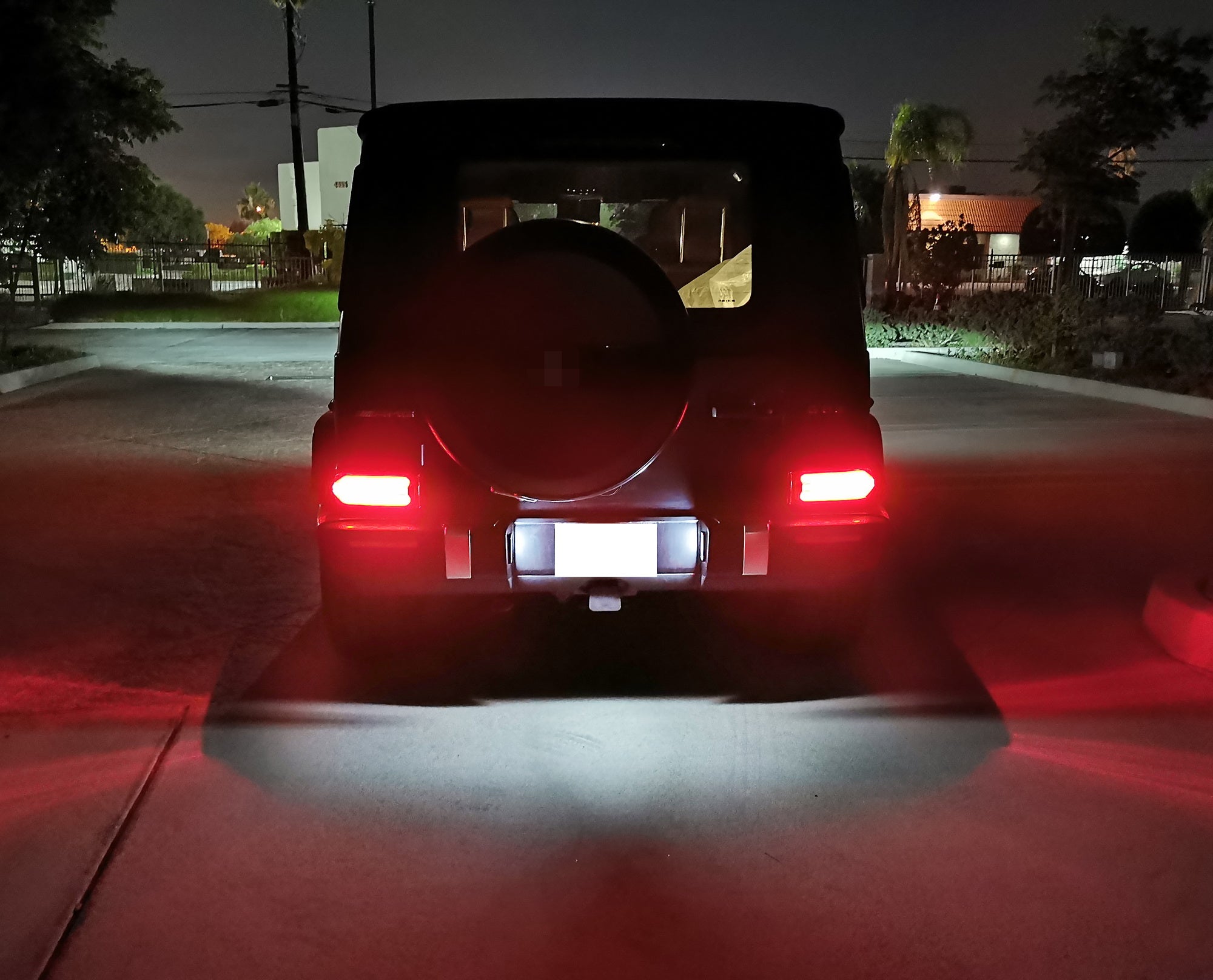 18 SMD Full LED License Plate Lights for Mercedes G Class Wagon (2013-2019) - Bright White License Plate Bulbs for Enhanced Visibility & Style