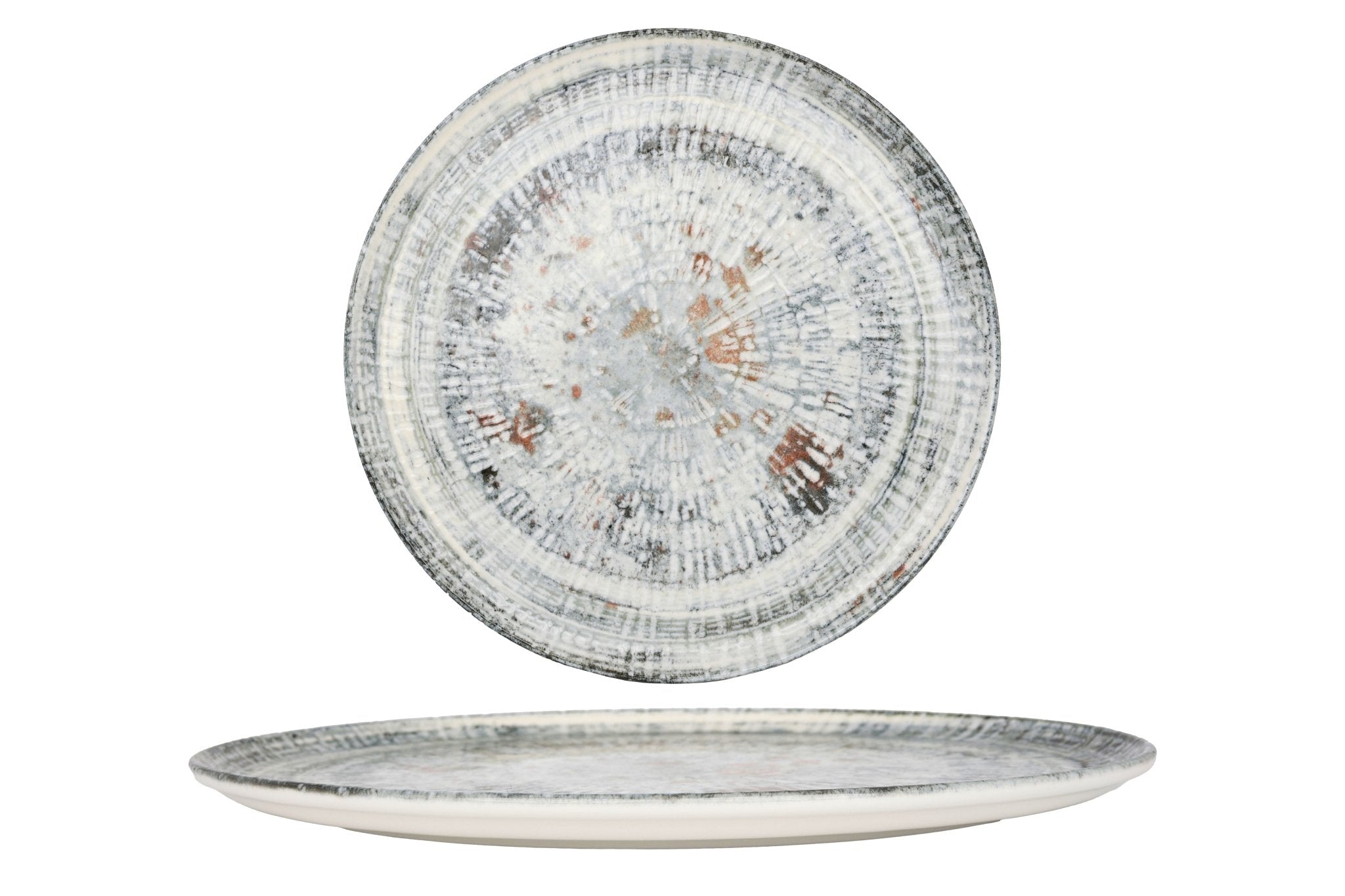 Odette 12.6-Inch Pizza Plate - Premium Ceramic Dinner Plate for Pizza, Pasta & More - Perfect for Home, Restaurants & Outdoor Dining