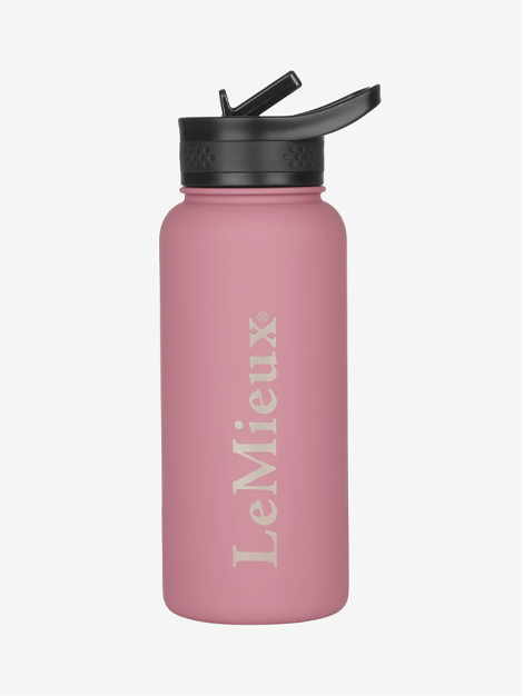 Le Mieux Insulated Stainless Steel Water Bottle - 20oz, BPA-Free, Leak Proof, Keeps Drinks Hot/Cold for 24 Hours - Perfect for Gym, Hiking, Office & Outdoor Activities