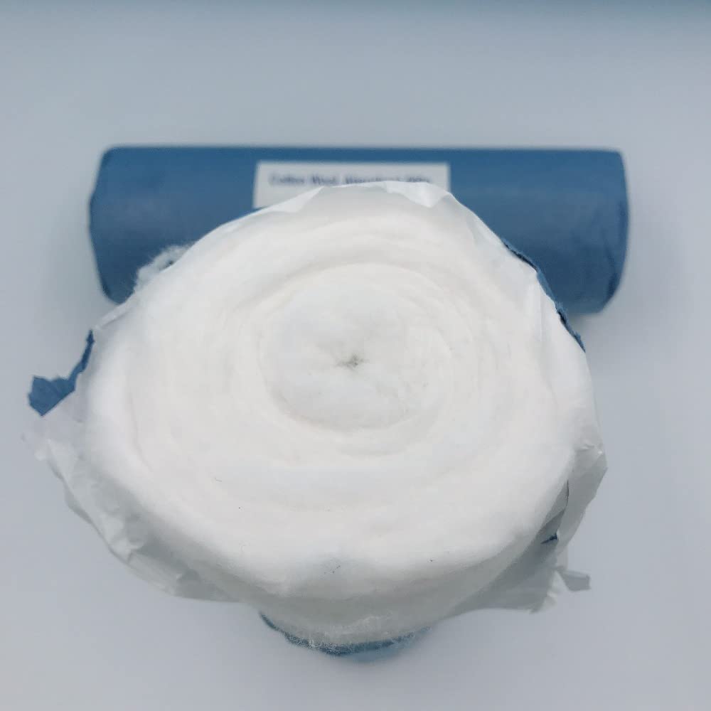 KRABER - 100% Cotton Roll for Makeup Remover, Facial Cleansing & Baby Care | Soft, Hypoallergenic & Multipurpose Beauty Essential | Perfect for Salon, Spa & Home Use