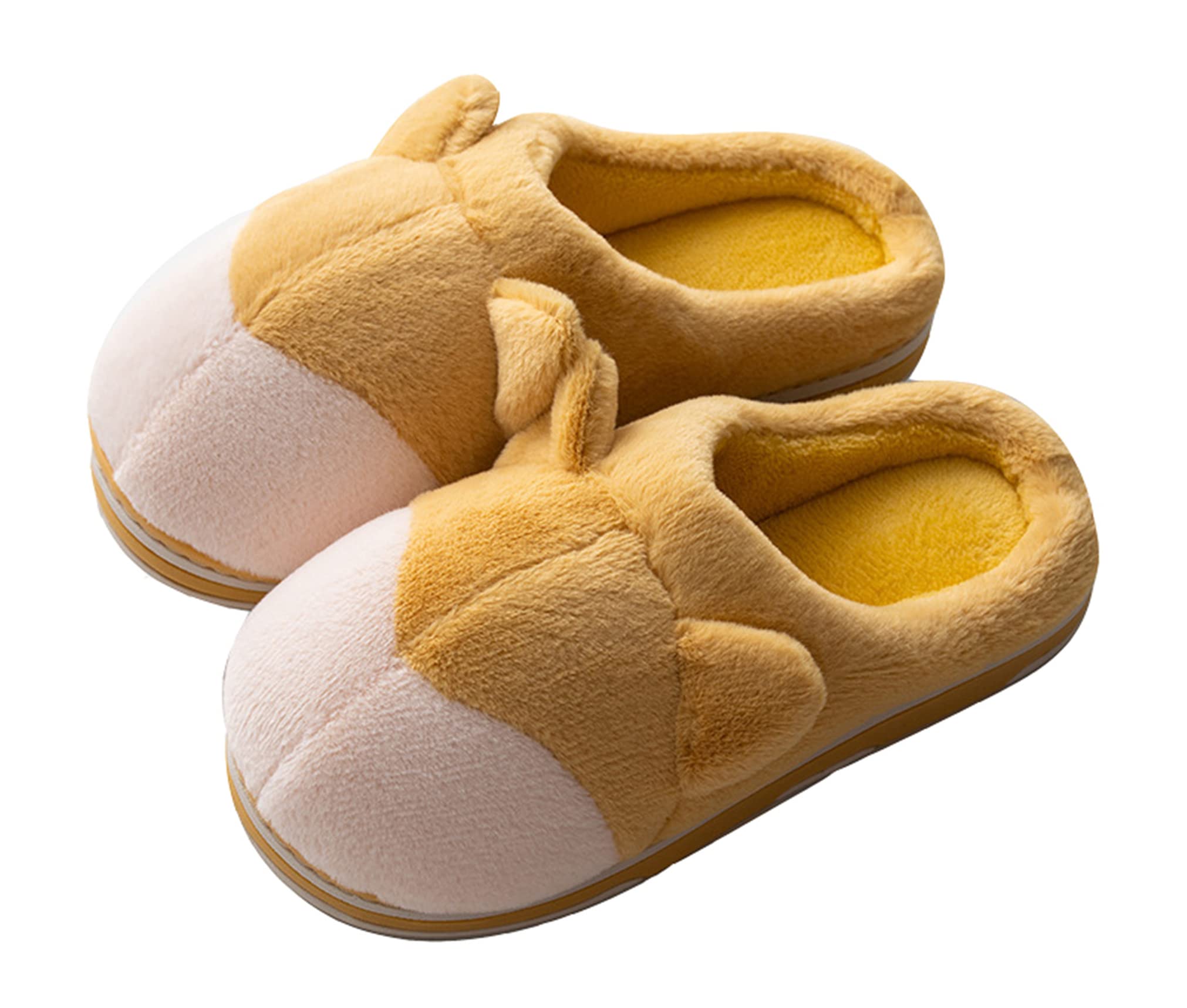 LANFIRE Cozy Animal Slippers for Adults & Kids - Soft Plush Hippo House Slippers, Warm Cotton Indoor Slippers for Women, Men and Children - Perfect for Home, Lounge & Winter Comfort