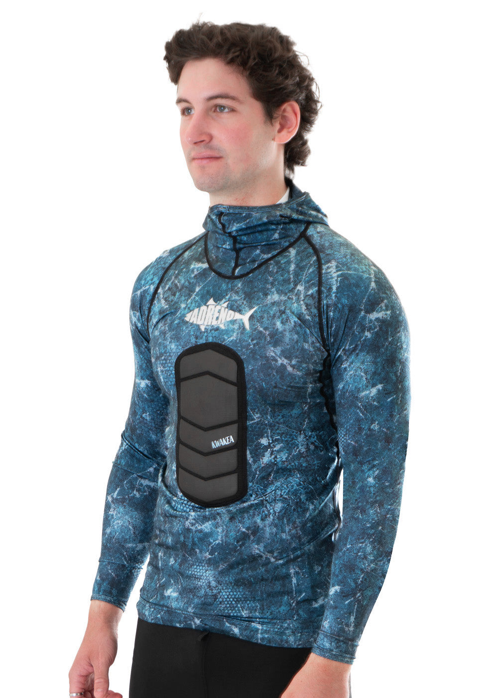 Adreno Kwakea Men's Lycra Performance Top - Breathable & Stretchable for Workouts, Running & Gym Training
