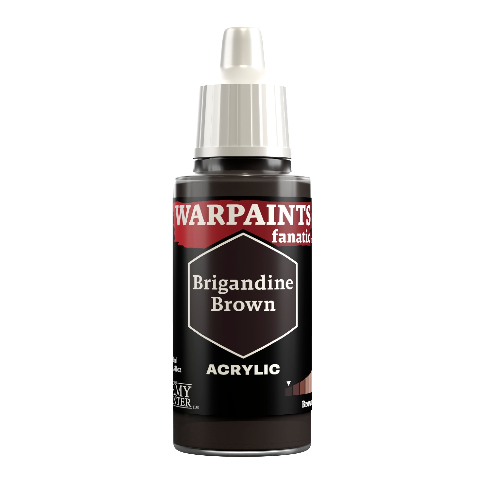 Warpaints Fanatic Brigandine Brown - High-Quality Miniature Paint for Warhammer & Tabletop Gaming - Perfect for Hobbyists & Collectors