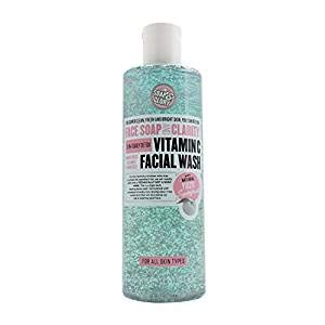 Soap and Glory Body Flake Away Exfoliating Scrub with Face Soap & Clarity 3-in-1 Cleanser + Clean On Me Clarifying Shower Gel Set - Skincare Bundle for Smooth Skin & Deep Cleansing | Perfect for Spa Day, Dry Skin Treatment & Daily Shower Routine
