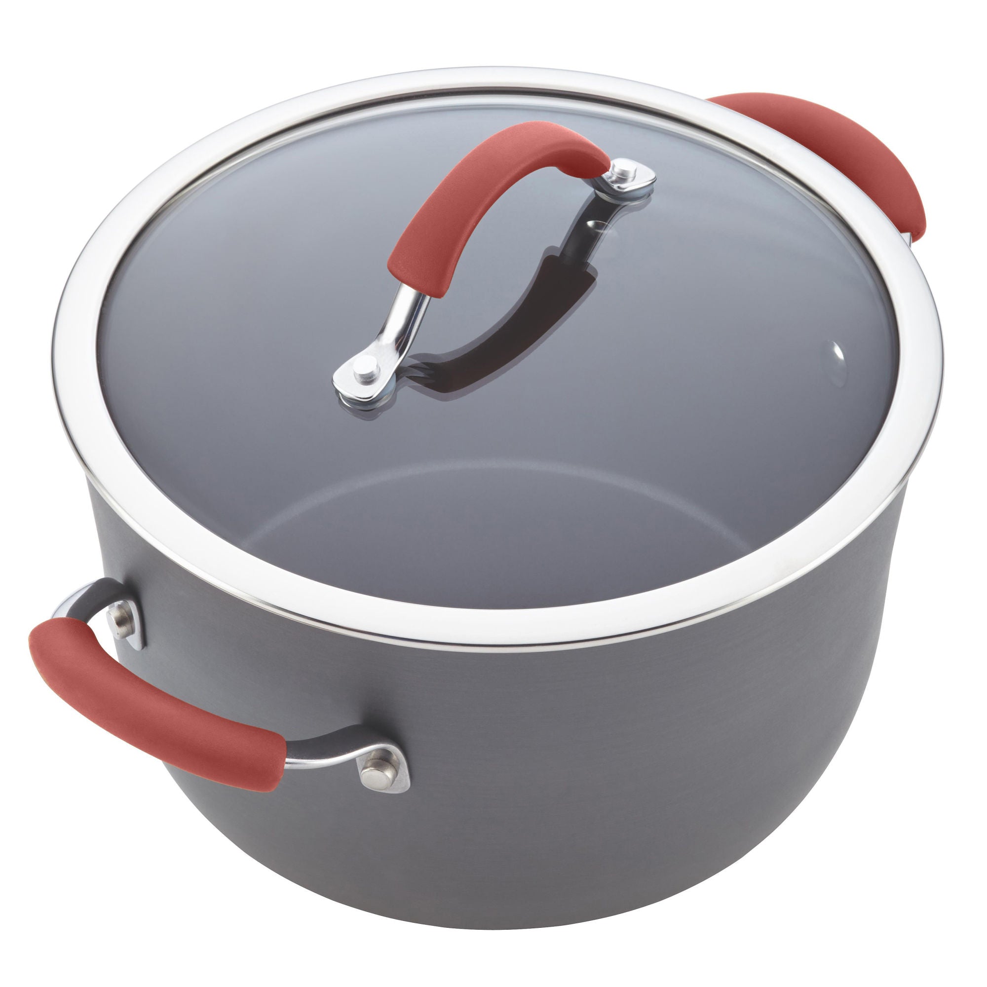 Premium Cucina Hard Anodized 12-Piece Nonstick Cookware Set - Durable Kitchen Pots and Pans for Frying, Boiling & Sauteing | Perfect for Home Chefs & Professional Kitchens