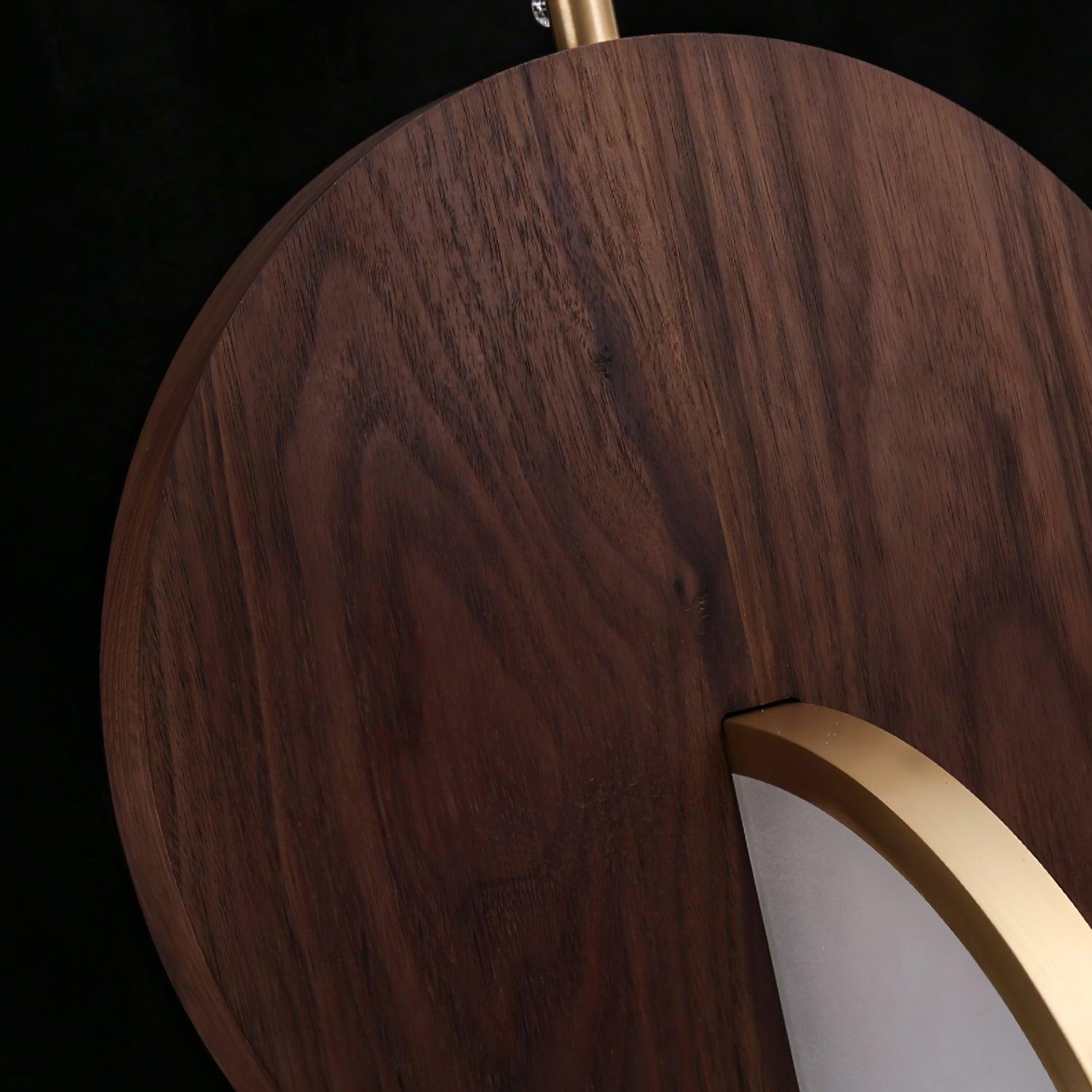 Modern Double Disk Pendant Light - Adjustable Hanging Chandelier for Dining Room, Kitchen Island & Living Room Decor