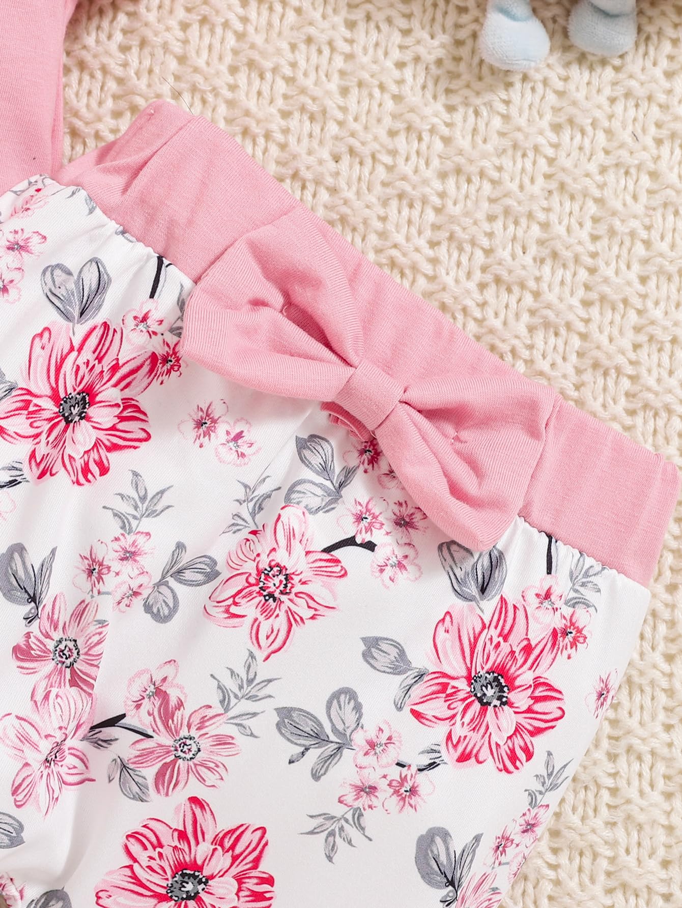 Newborn Baby Girl Clothes | Summer Infant Outfits | Floral Romper & Pant Sets with Matching Hat & Headband | Perfect for Photo Shoots, Parties & Daily Wear