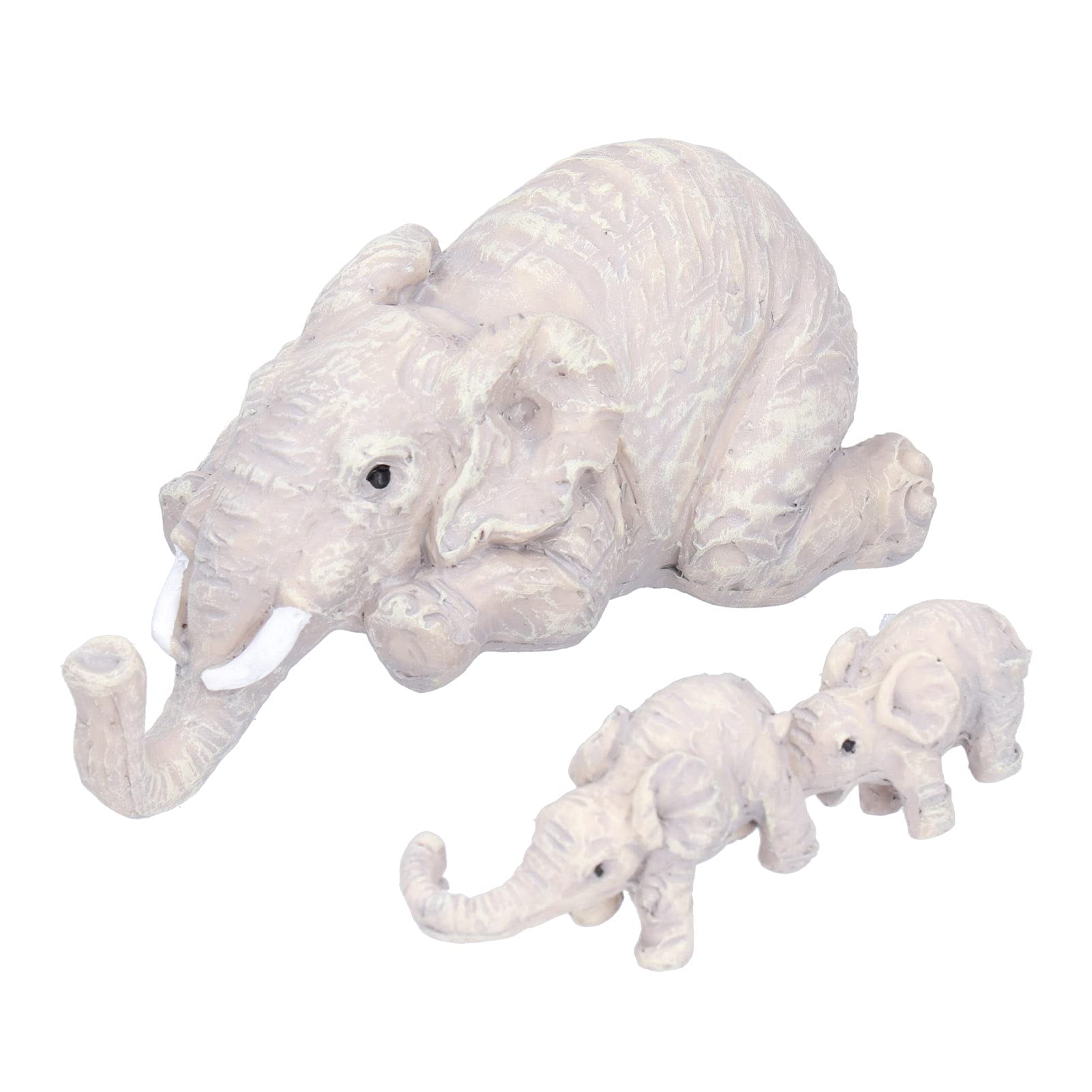 Yaogohua Elephant Resin Ornaments - Cute Hanging Decor Statue Figurines for Home, Living Room, Bedroom | Perfect for Wall Decor, Shelf Display, and Gift Giving