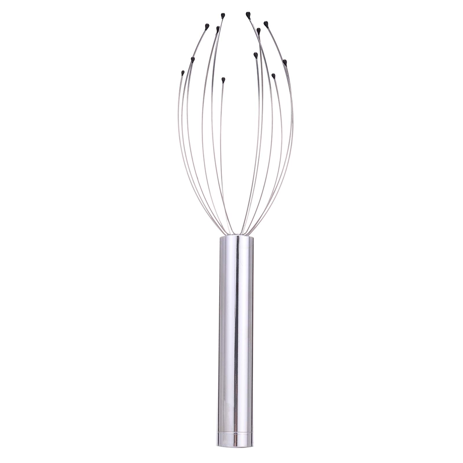 Anself Electric Scalp Massager - Portable Head Massager for Relaxation, Stress Relief & Hair Growth - Handheld Scalp Stimulator for Men & Women - Perfect for Home, Office & Travel Use