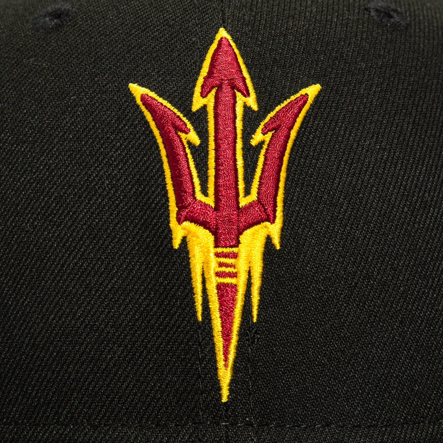 New Era 59Fifty Arizona State Sun Devils Snapback Hat - Black | NCAA Officially Licensed Baseball Cap for Men & Women | Perfect for College Games, Tailgating & Fan Gear Collection