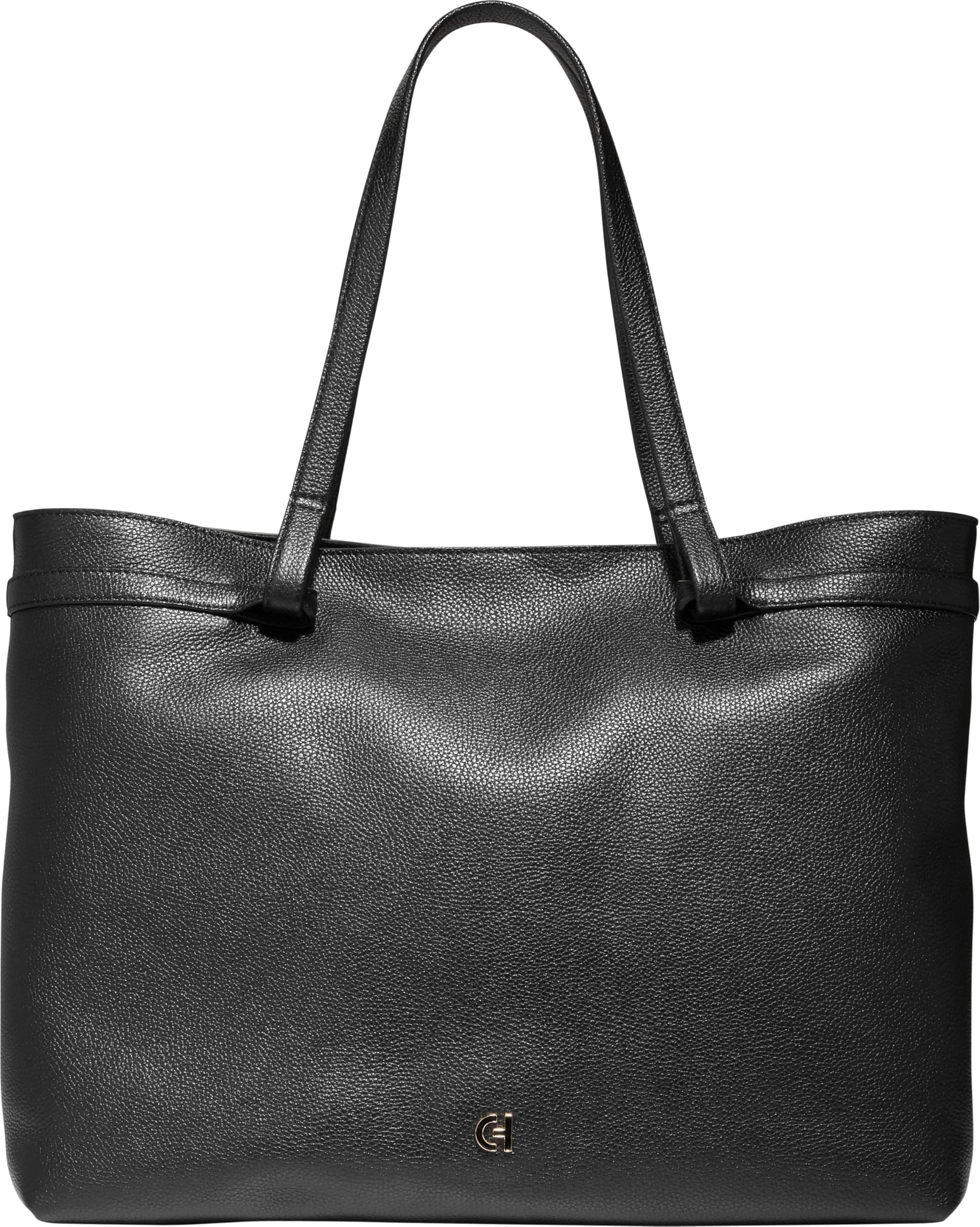 Cole Haan Women's Essential Soft Tote Bag - Lightweight Leather Shoulder Handbag for Work, Travel & Everyday Use