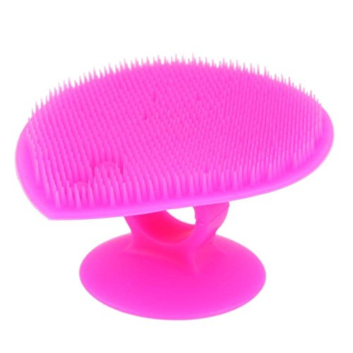 Professional Silicone Facial Cleansing Brush - Deep Pore Cleanse, Exfoliation & Blackhead Removal Tool for Acne-Prone Skin | Gentle Massage & Skin Care | Perfect for Daily Face Washing Routine & Travel Skincare