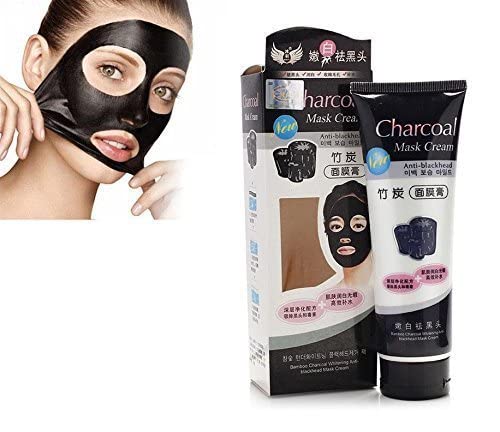 D.B.Z. Charcoal Blackhead Remover Mask - Deep Cleansing & Purifying Face Mask for Oily Skin, Removes Excess Dirt & Oil - Pack of 3 | Perfect for Acne-Prone Skin & Daily Skincare Routine