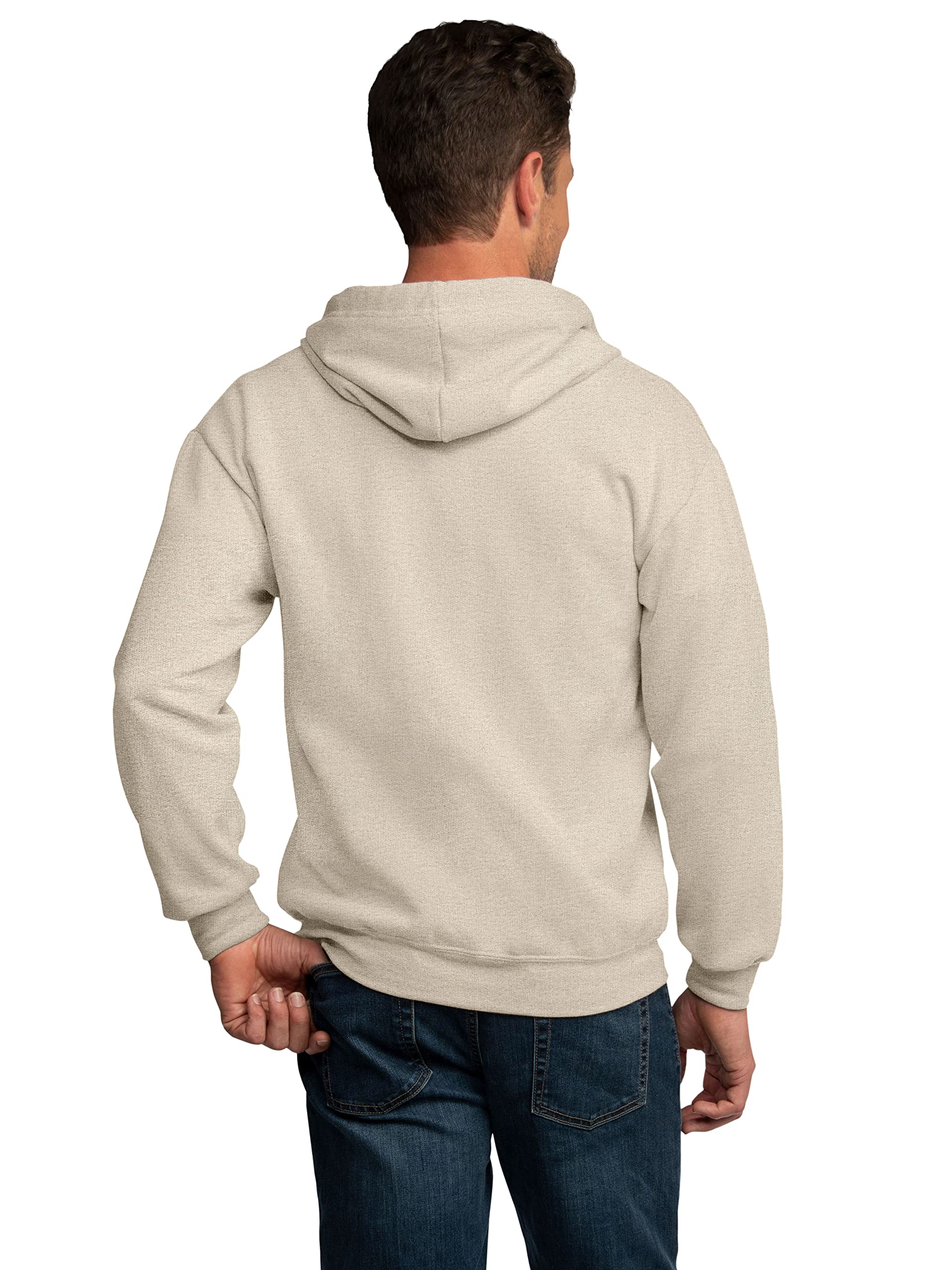 Fruit of the Loom Unisex Adult EverSoft Fleece Full Zip Hoodie Sweatshirt - Cozy Winter Wear for Men & Women - Perfect for Casual Outfits, Outdoor Activities & Lounge Comfort