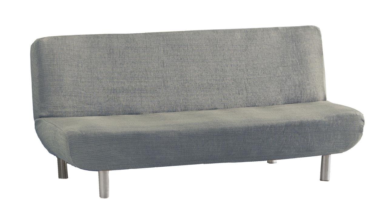 Premium Elastic Sofa Cover - Soft Polyester Cotton Fabric, Grey, 37