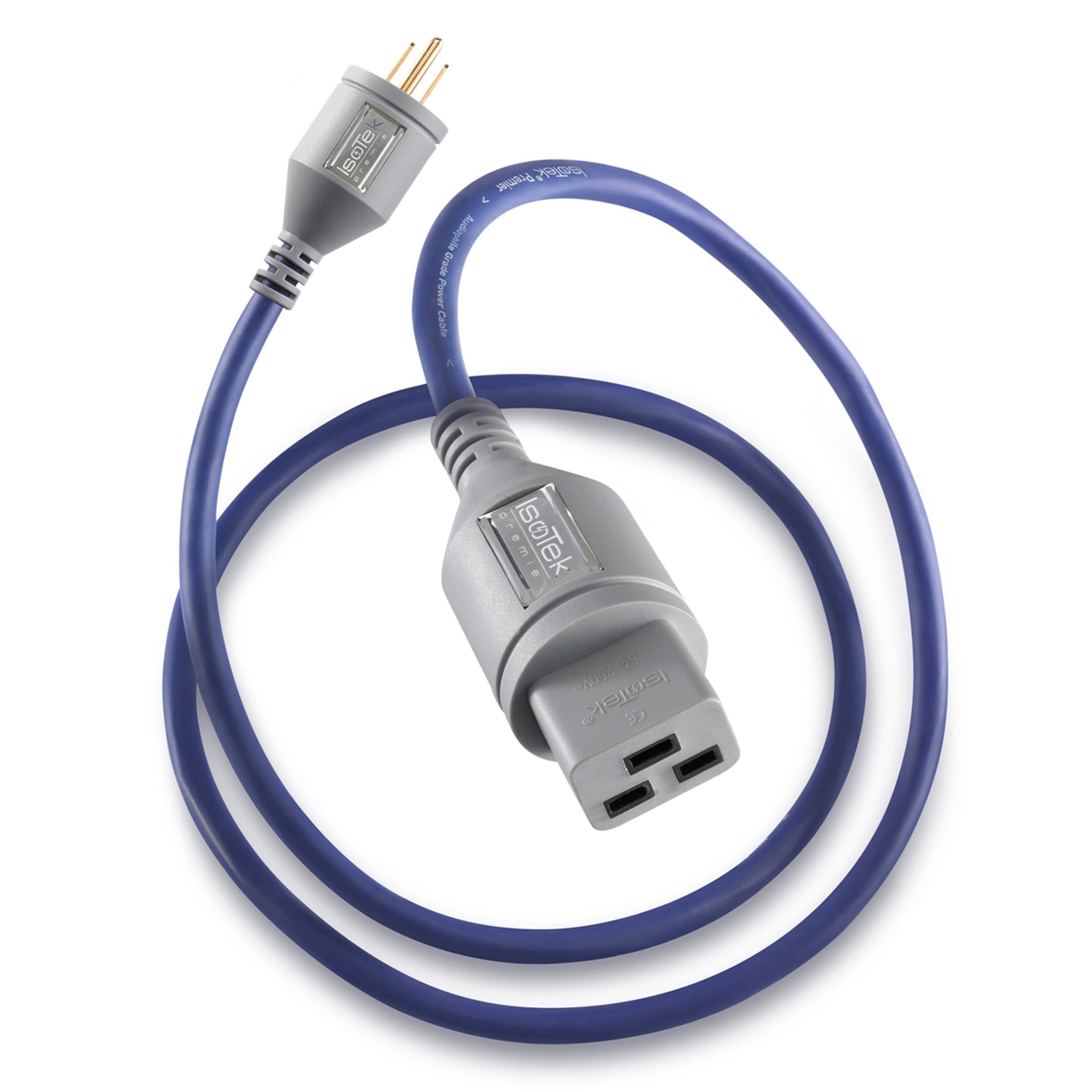 IsoTek EVO3 Premier Power Cable - High-Performance Audio Power Cord for Home Theater & Hi-Fi Systems - Perfect for Audiophiles & Music Enthusiasts