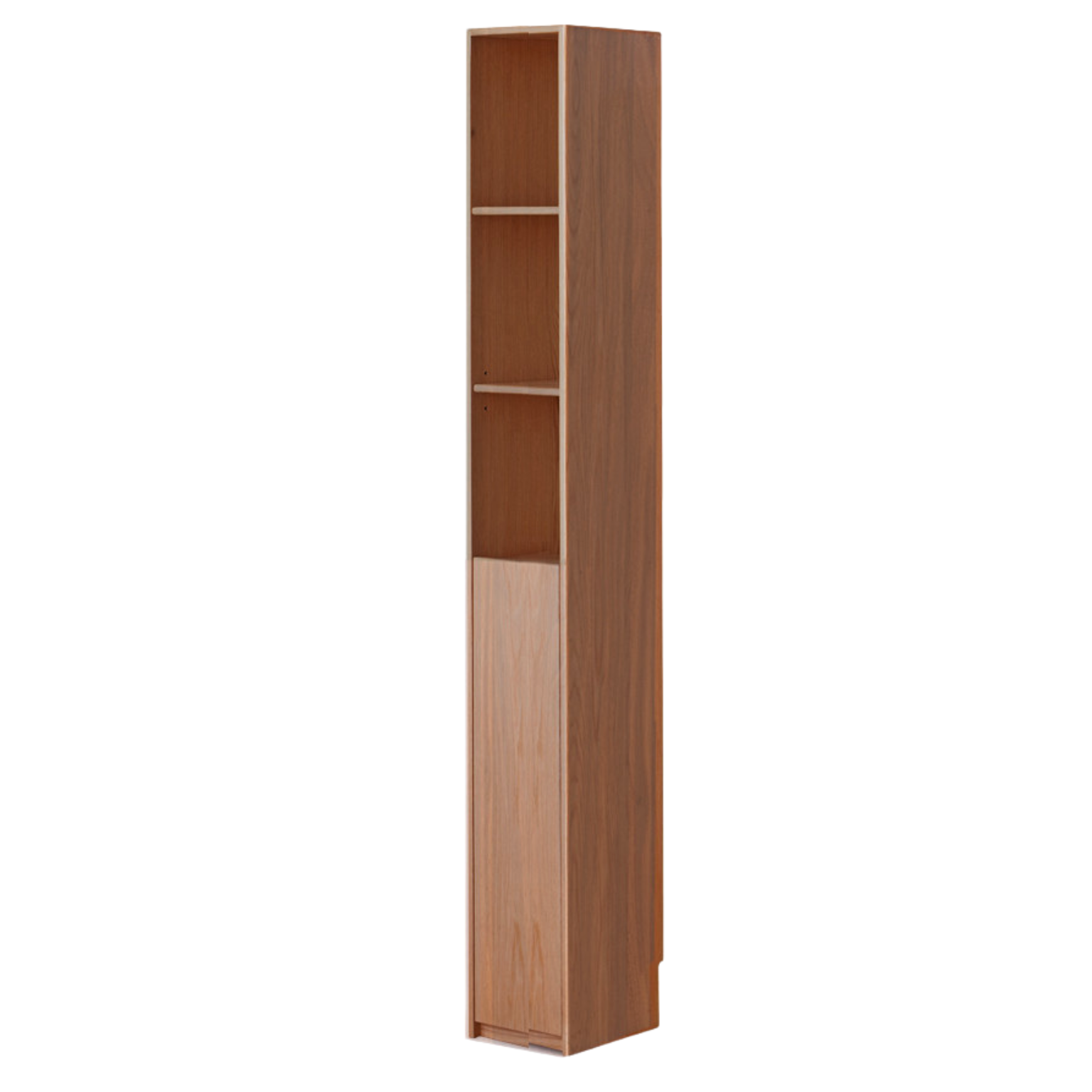 out of stock 9.8x10.6x72.44 inch / 25x27x184.5 сm / Walnut Color / Bookcase with door