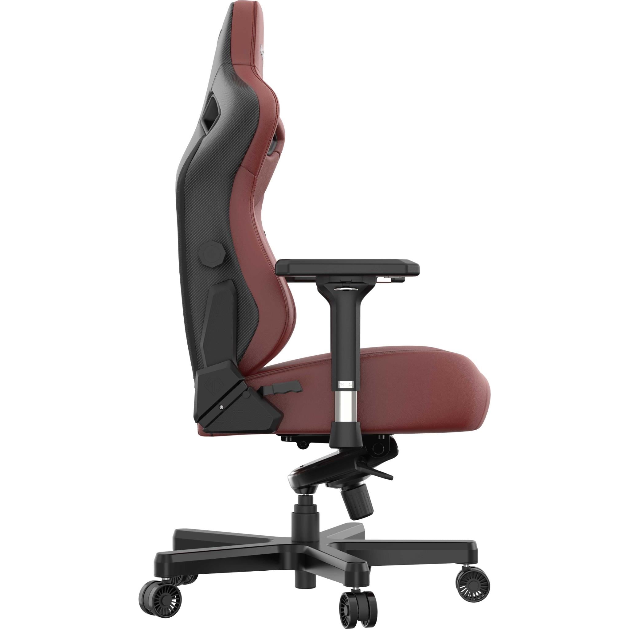 Anda Seat Kaiser 3 Series Premium Ergonomic Gaming Chair - Large Size, Maroon Red for PC, Console & Office Use