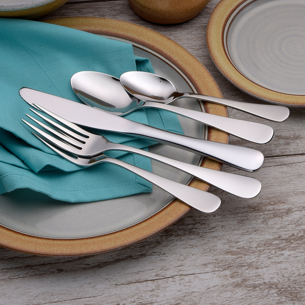 Annapolis 65-Piece Dinnerware Set - Elegant Porcelain Plates, Bowls & Cups for Formal Dining, Entertaining & Special Occasions