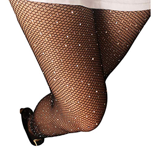 Small Mesh Dazzling Black