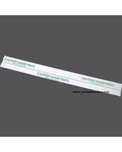 Premium Paper Knife Sleeves - 9 Inch Length, Multiple Width Options (1
