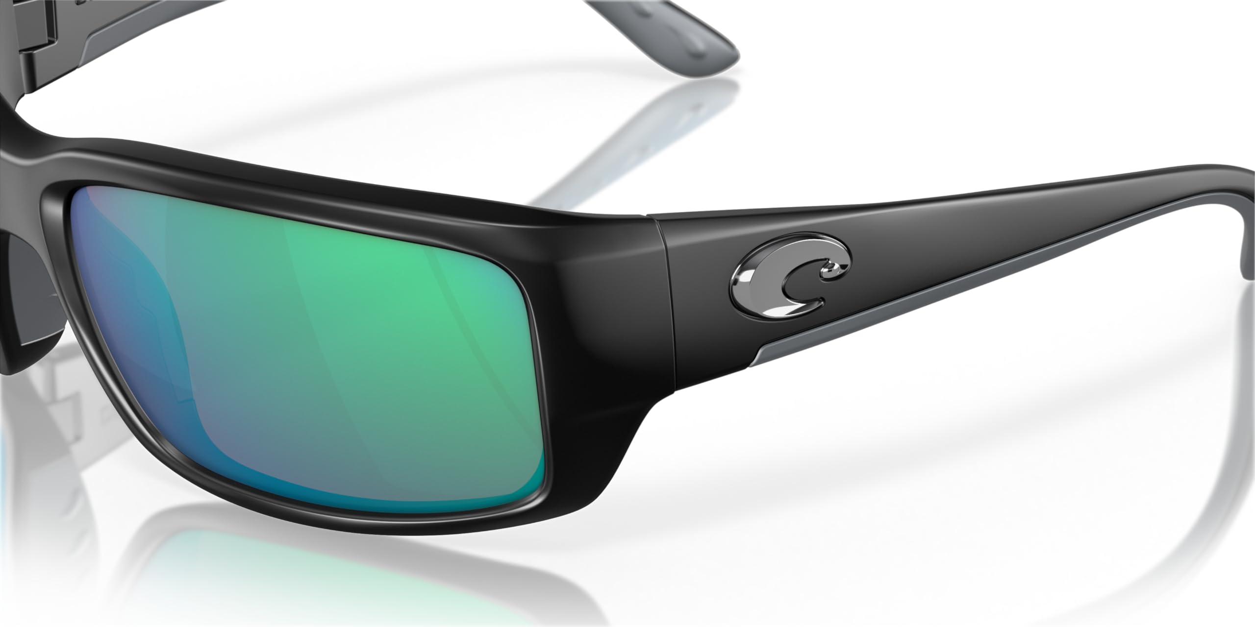 Costa Del Mar Men's Fantail Polarized Rectangular Sunglasses - UV Protection, Anti-Glare for Driving, Fishing & Outdoor Activities