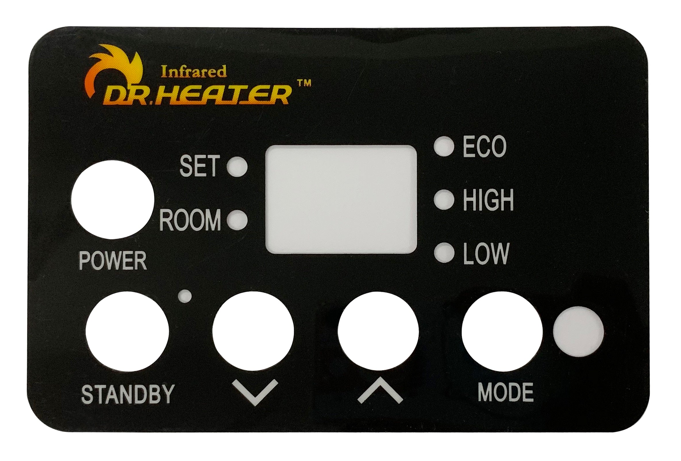 DR 968 Front Panel Sticker - Replacement Decal for Tractor Dashboards - Perfect for Farm Equipment Repair & Restoration Projects