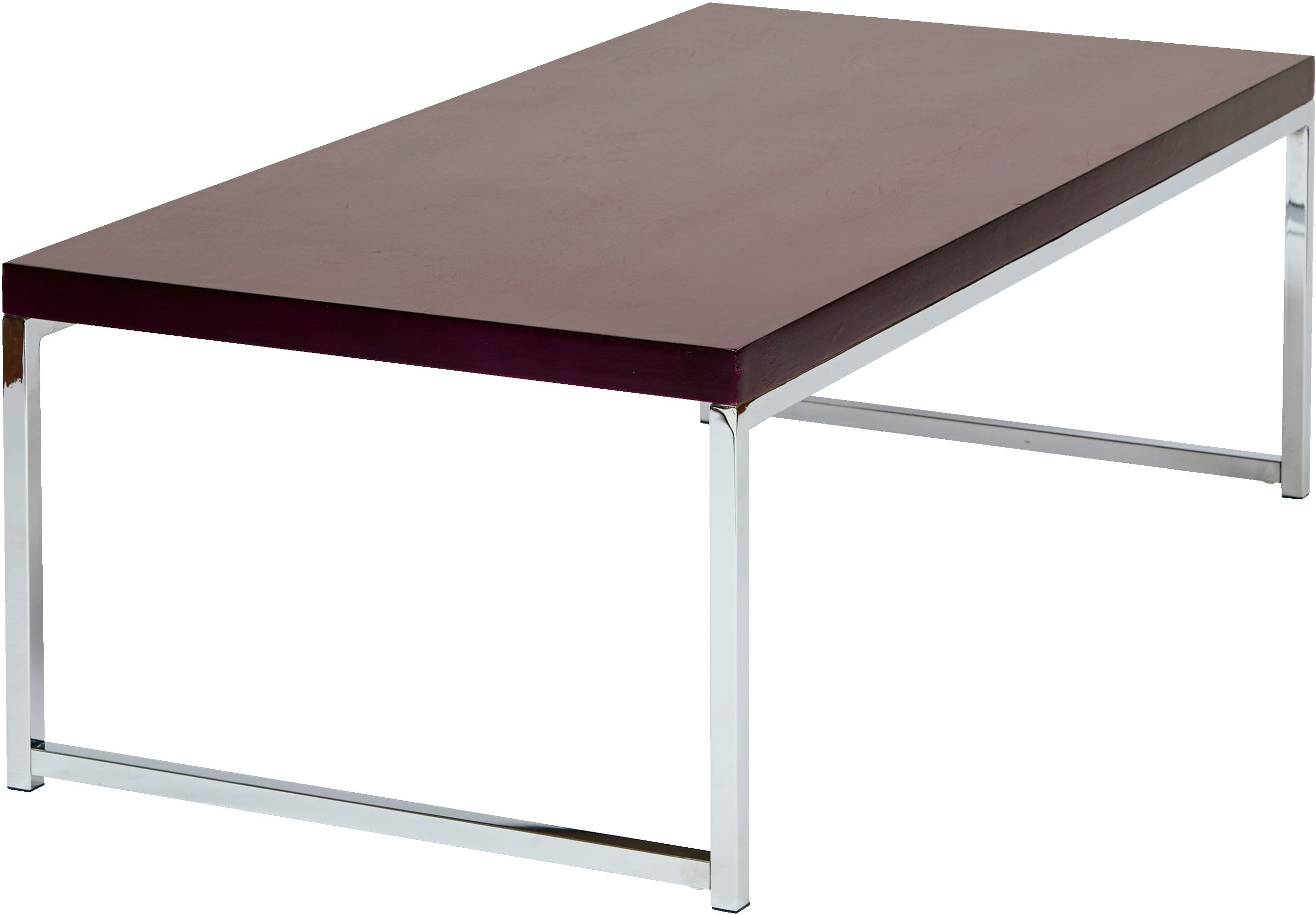 Office Star Ave Six Wall Street White Coffee Table [WST12] - Modern Living Room Furniture for Home & Office Decor