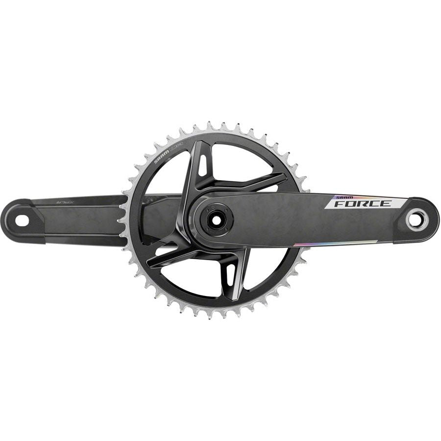SRAM Force 1x XPLR Wide Crankset - 160mm, 12/13 Speed, 42t, 8 Bolt Direct Mount, DUB Spindle, Carbon Fiber, E1 - Perfect for Gravel & Cyclocross Bikes