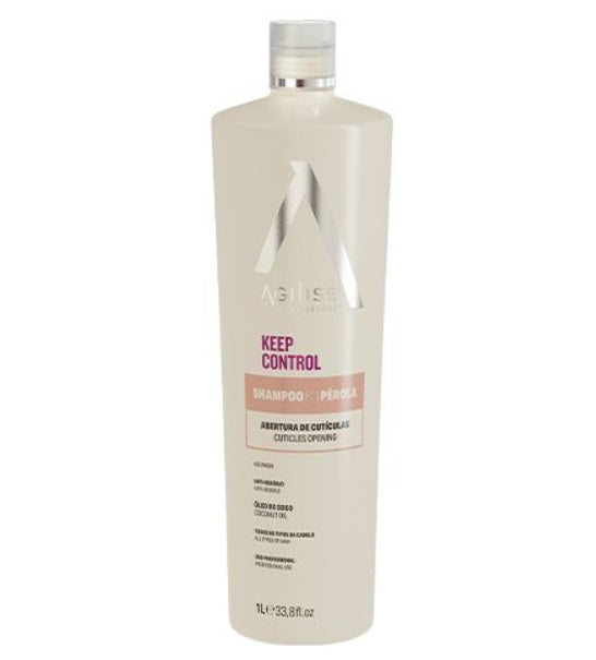 Agilise Professional K1 Keep Control Shampoo for Men & Women - 1 Liter (32.8 Fl Oz) - Volumizing & Strengthening Hair Care - Perfect for Daily Use, Salons, and Home Hair Treatments