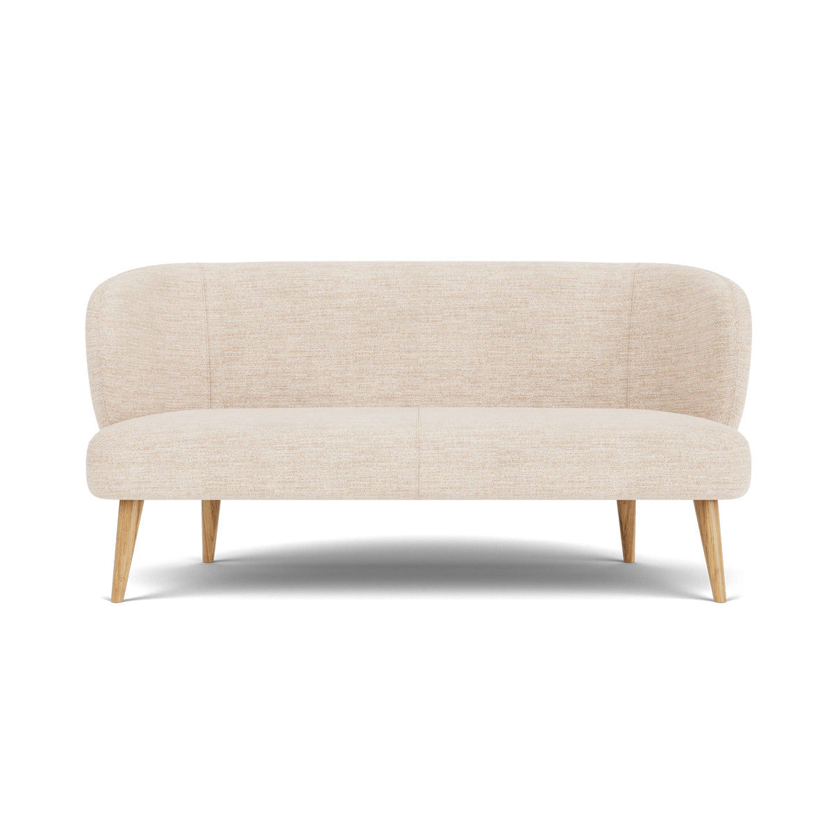 Kathleen Fabric 2 Seater Sofa - Modern Living Room Furniture for Small Spaces | Perfect for Apartments, Condos & Cozy Homes