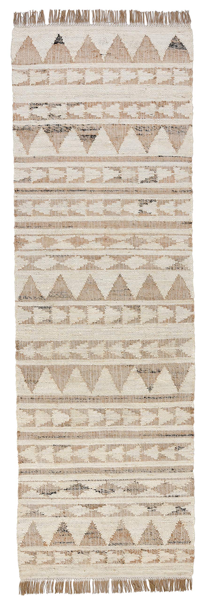 Kosas Home Camille Handwoven Jute Area Rug - Natural Fiber Bohemian Floor Mat for Living Room, Bedroom & Dining Room Decor