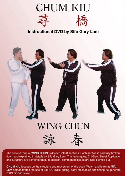 Gary Lam Chum Kiu Wing Chun Training DVD - Learn Traditional Martial Arts Techniques for Self-Defense & Fitness | Home Practice, Martial Arts Enthusiasts, Kung Fu Beginners