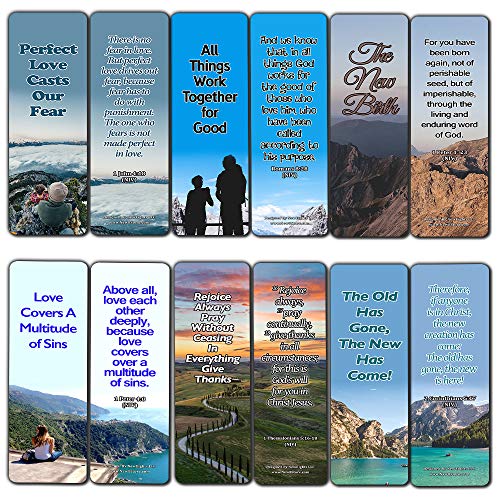 Inspiring Bible Verses Bookmarks (30-pack)