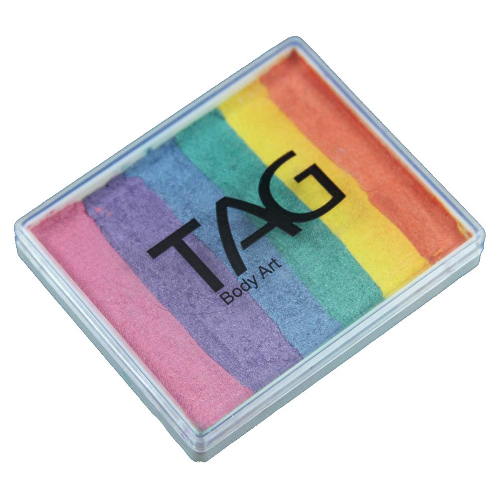 TAG Split Cakes - Pearl Rainbow (50g) | Premium Nail Art Powder for Acrylic Nails | Perfect for Salon Professionals & DIY Manicures at Home