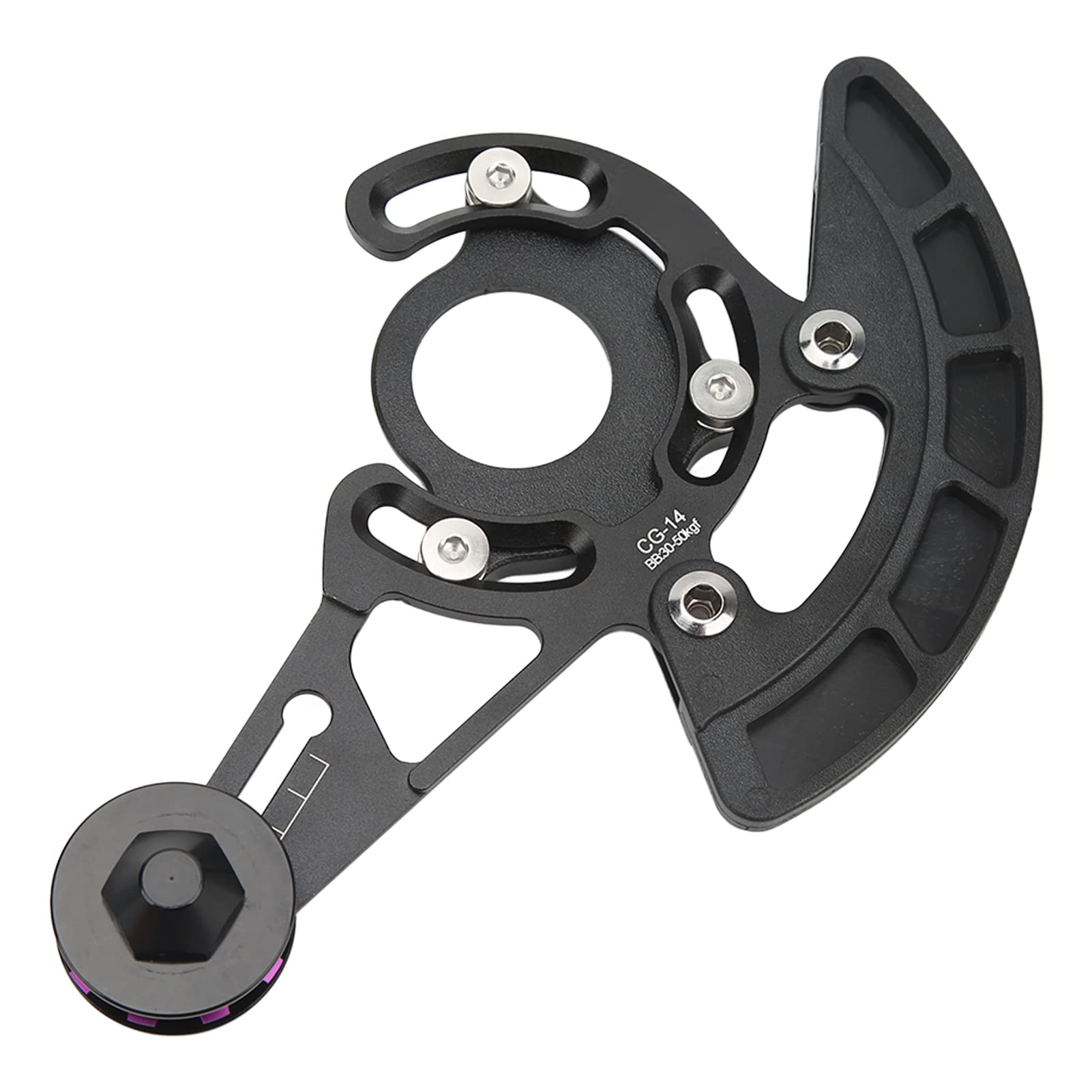 MEIG Single Disc Chain Guide - Lightweight Aluminum Alloy Mountain Bike Chain Protector for MTB Cycling | Perfect for Trail Riding, Downhill & Off-Road Biking