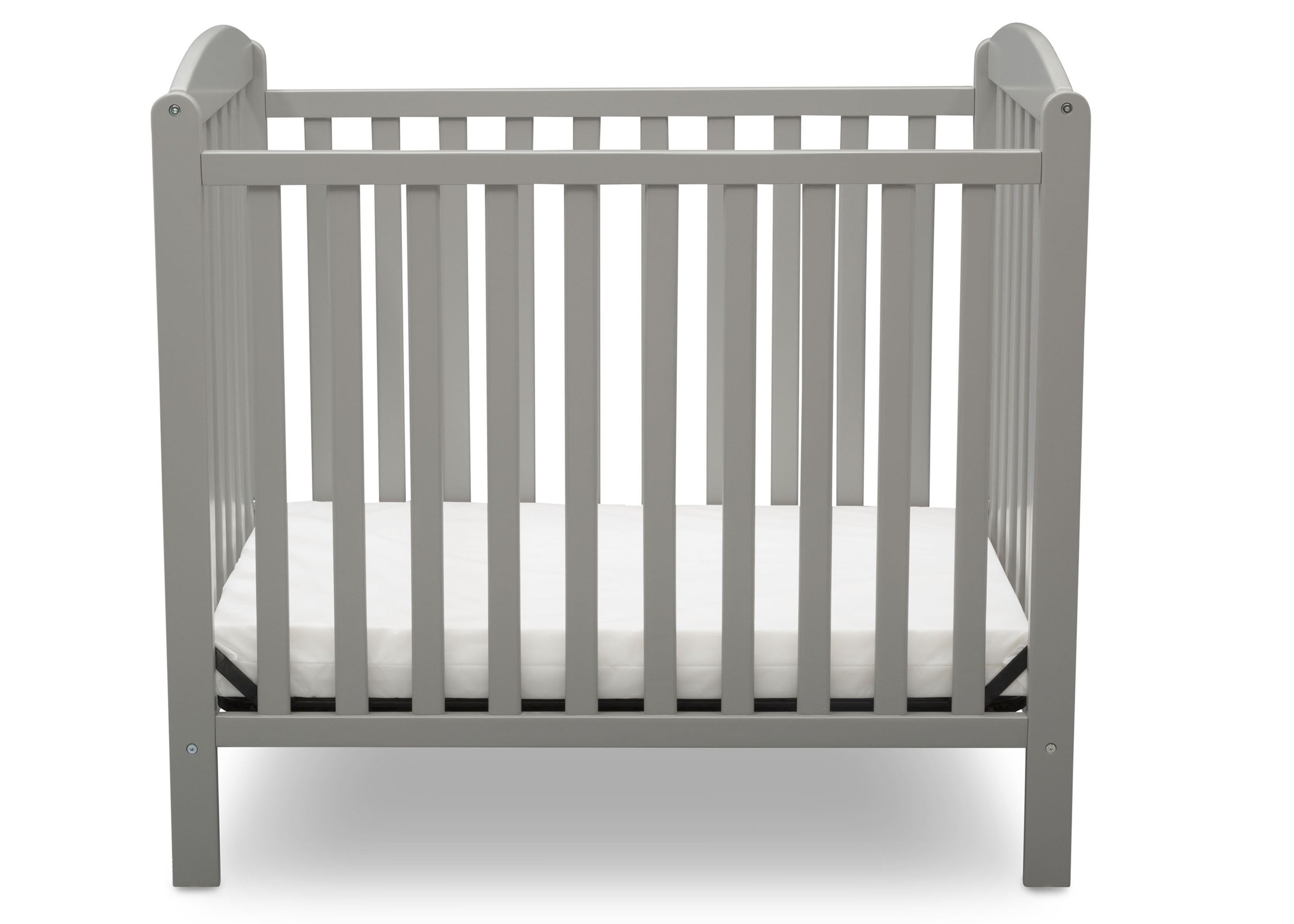 Sprout Mini Crib with Mattress - Portable Baby Crib for Nursery & Travel | Compact Infant Bed with Comfortable Mattress | Perfect for Small Spaces, Daycare & Grandparents' House