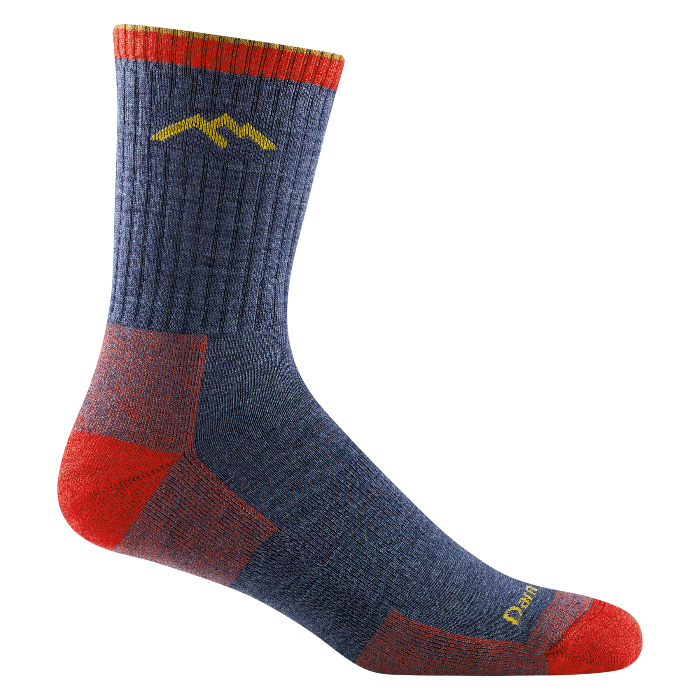 Men's Hiker Micro Crew Socks 3-Pack - Moisture-Wicking Hiking & Outdoor Socks for Trail Running, Camping & Daily Wear