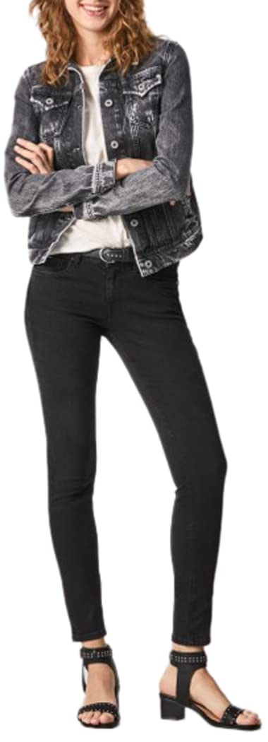 Pepe Jeans Women's Soho High-Rise Skinny Jeans - Stretch Denim Pants for Casual Wear & Everyday Outfits | Perfect for Work, Date Night & Weekend Looks